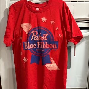 Set of 2 Pabst blue ribbon. Sz mens medium